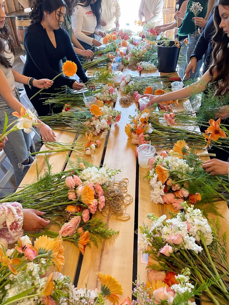 earthangelfloral bouquet workshop